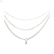 2015 stainless steel fashion gold statement necklace models